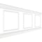 Ekena Millwork Wainscot Paneling Kit, Urethane, 94-1/2 in L, Factory Primed WPKUSQ011P036 - alternate 4